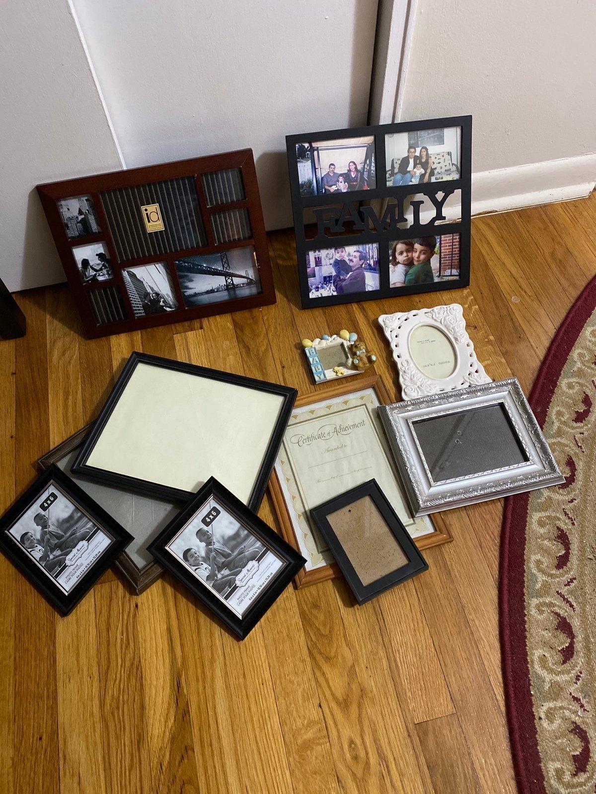 12 Items Photo Frams For One Price. Some Are New With Tag And Some Lightly Used
