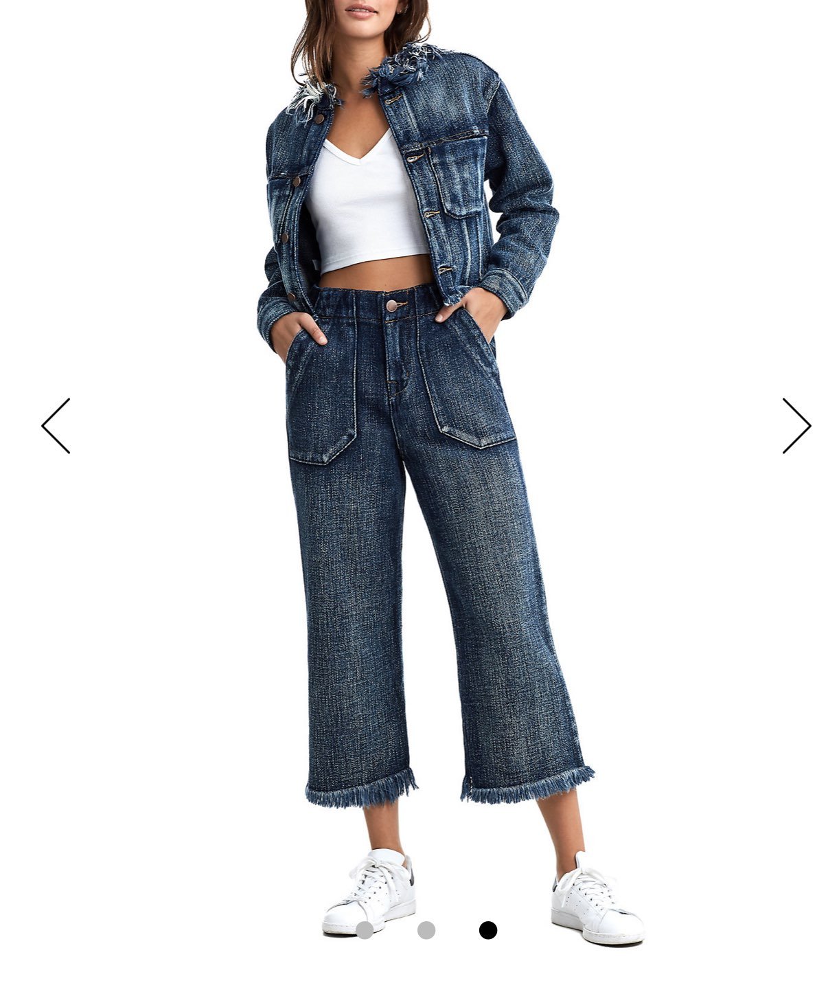True Religion utility high rise culottes size 27