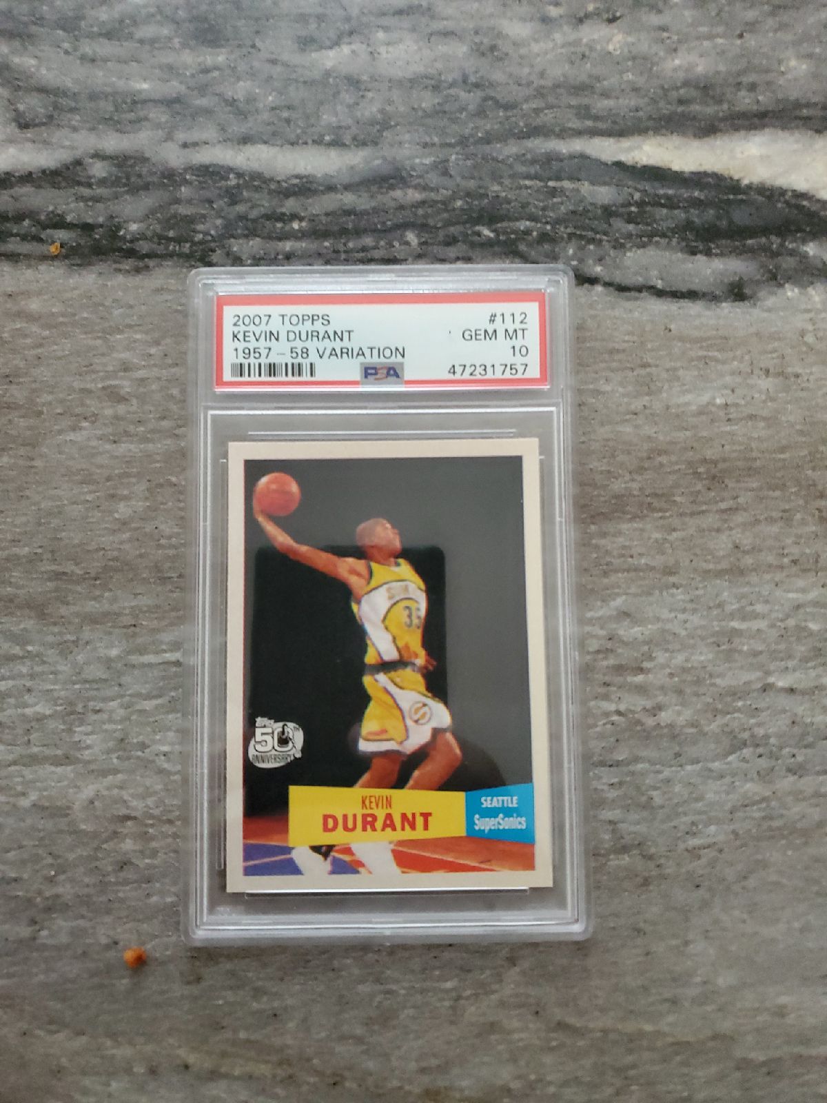 Durant rookie psa 10