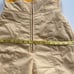Vintage 70s 80s Skitique Retro Stripes Overalls Bib Winter Snow Suit *Flaw