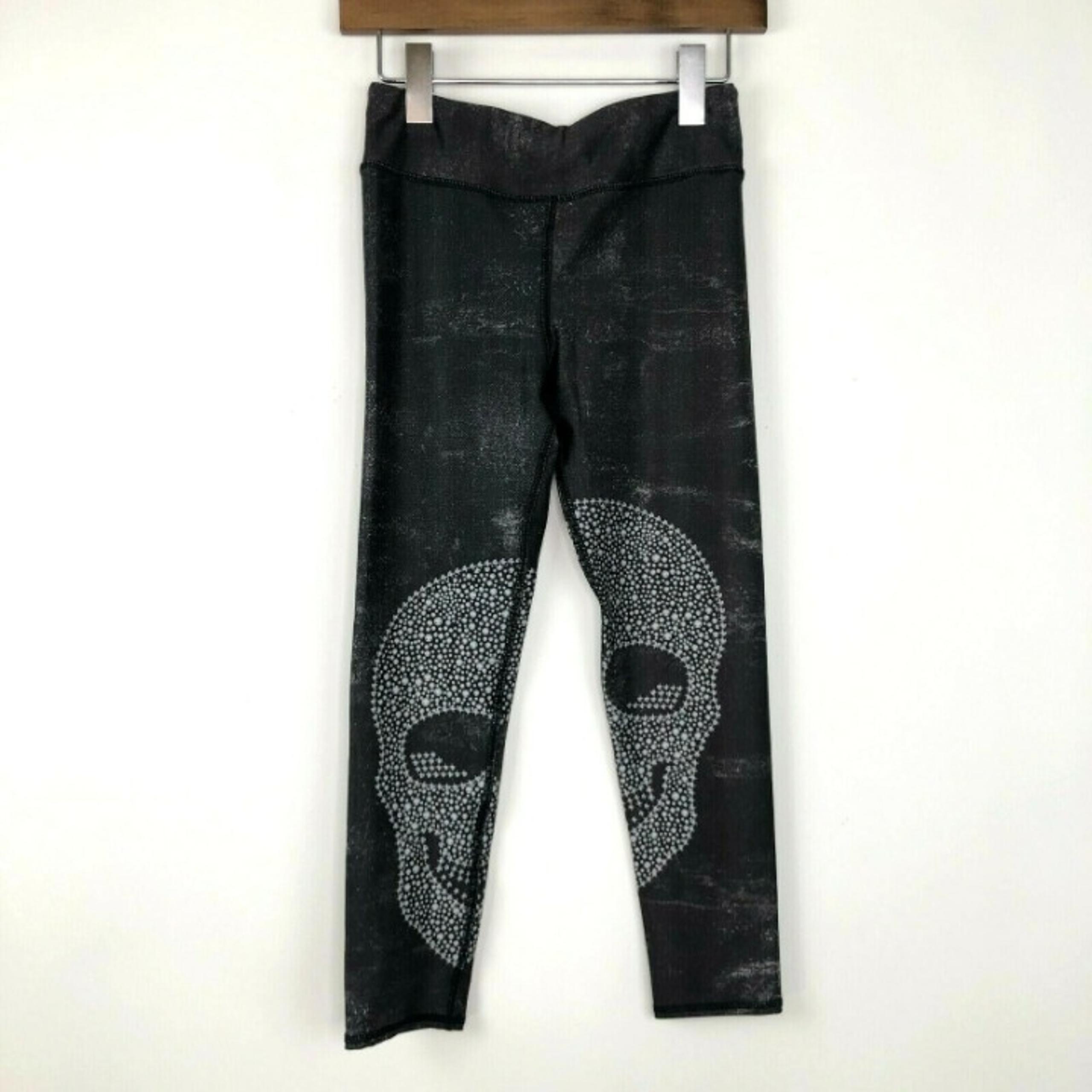 Evolution & Creation Skull Yoga Pants
