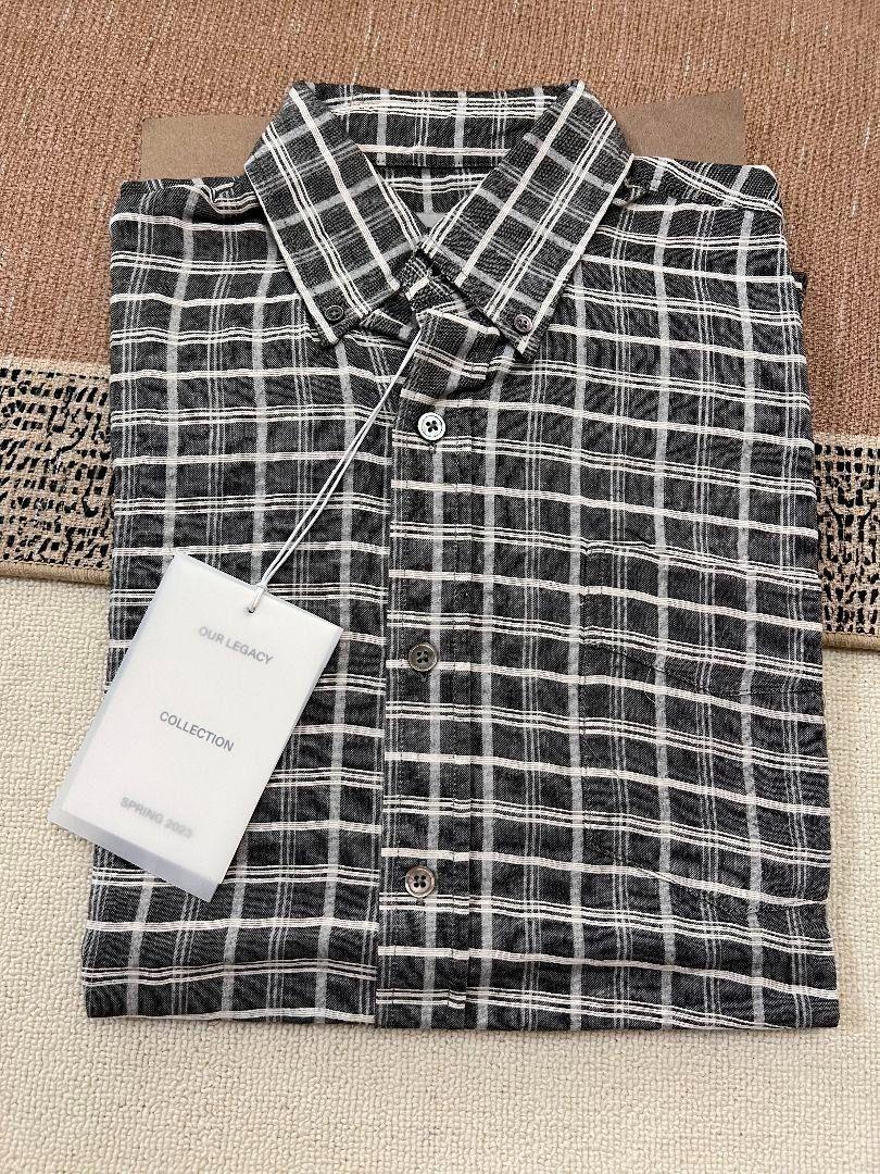 OUR LEGACY Check Shirt SIZE: 44