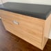 Almost new shoe cabinet with bench