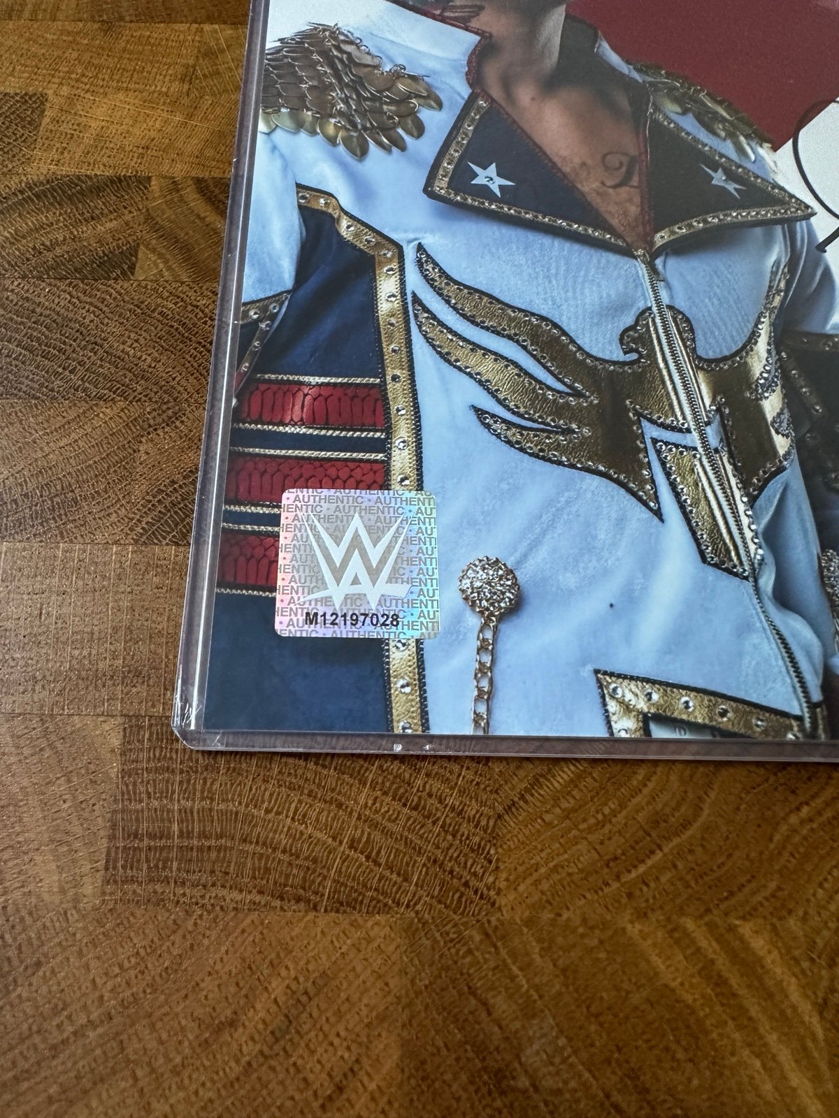 コーディ・ローズ 無敗の WWE チャンピオン 直筆サイン入り写真