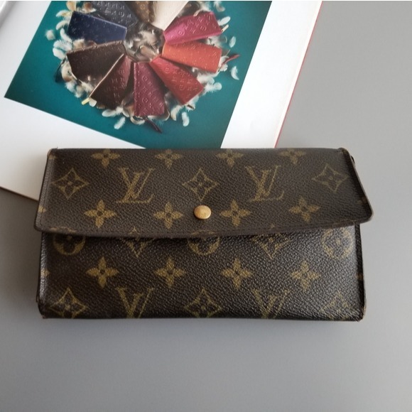 Louis Vuitton LV Vintage Long Porterville Wallet Signature France