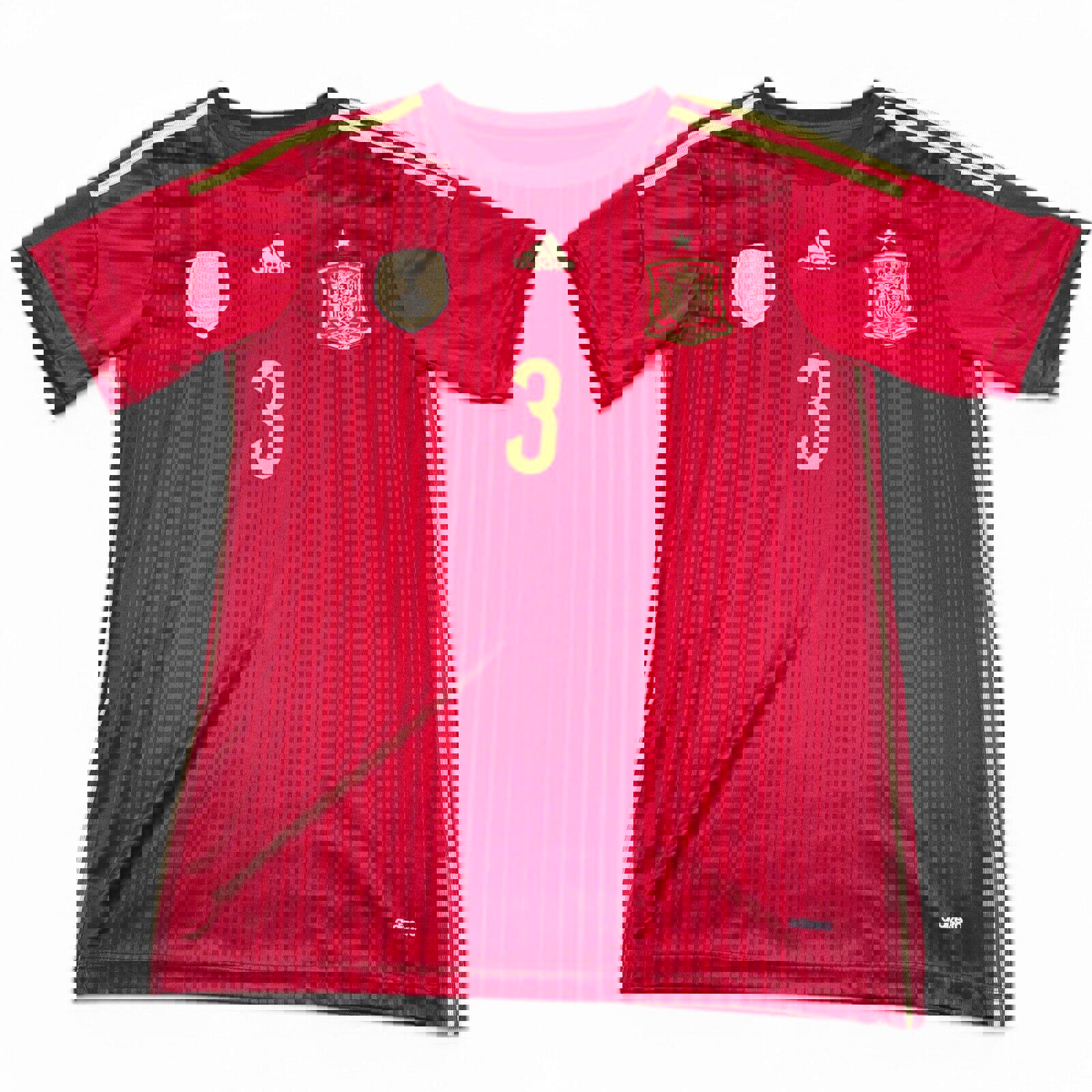 adidas Spain FIFA Champs Home Soccer Jersey Adult Size Medium Karen #3 MLS