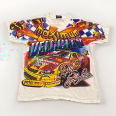 Dale Earnhardt Shirt Mens M Maximum Velocity Peter Max Nascar AOP Vintage 90s
