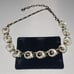 Vintage M.o.P. Leaf Rhinestone Choker