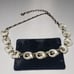 Vintage M.o.P. Leaf Rhinestone Choker