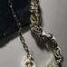 Vintage M.o.P. Leaf Rhinestone Choker