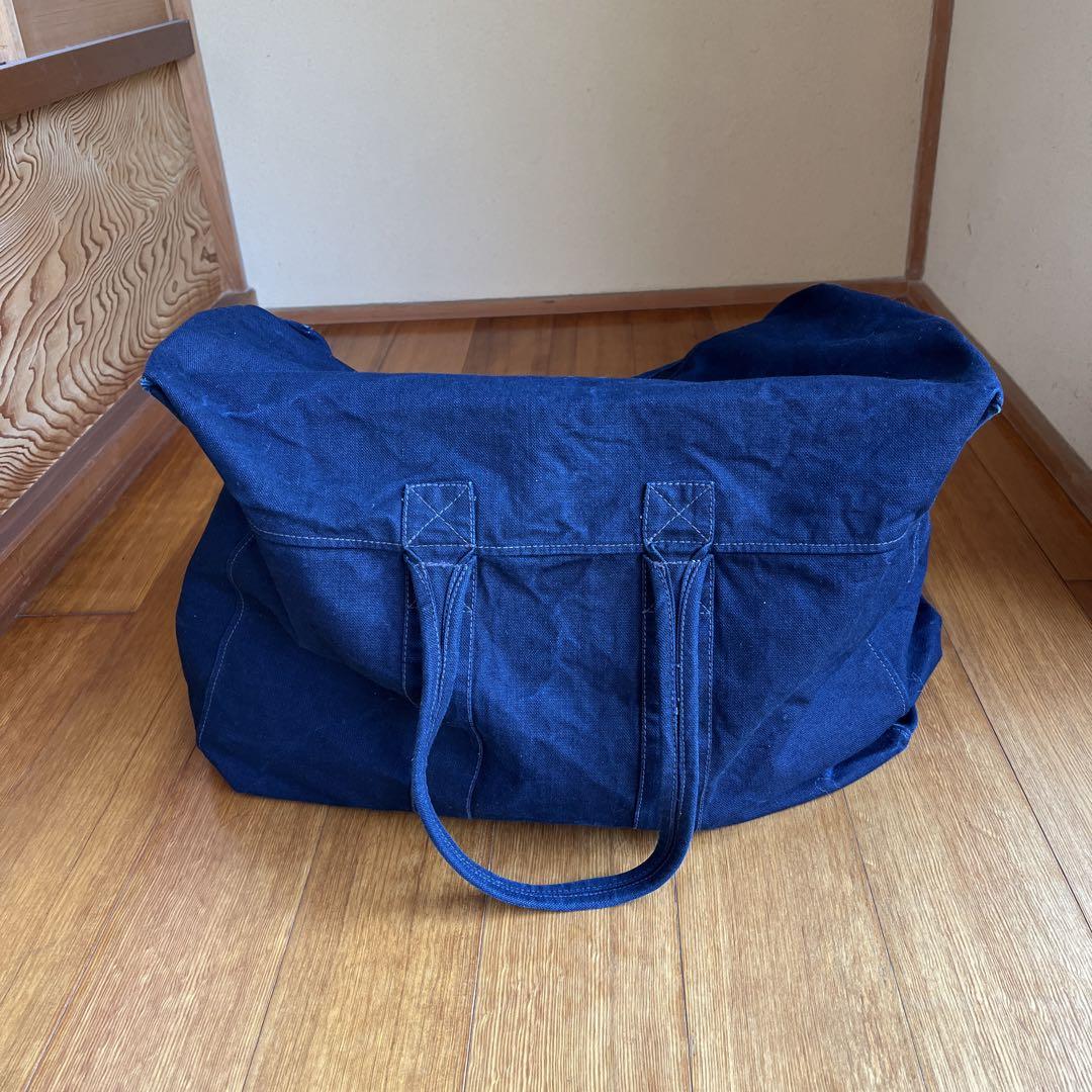 45rpm Indigo Boston Bag