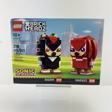 LEGO BRICKHEADZ: Sonic the Hedgehog: Knuckles & Shadow (40672) NEW Sealed