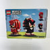 LEGO BRICKHEADZ: Sonic the Hedgehog: Knuckles & Shadow (40672) NEW Sealed