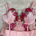Victorias Secret Floral Corset Top