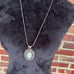Beautiful Sterling Silver Rainbow Moonstone Necklace and Ring Set
