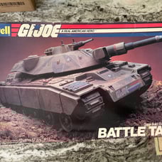 1982 GIJoe Model Battle Tank + box
