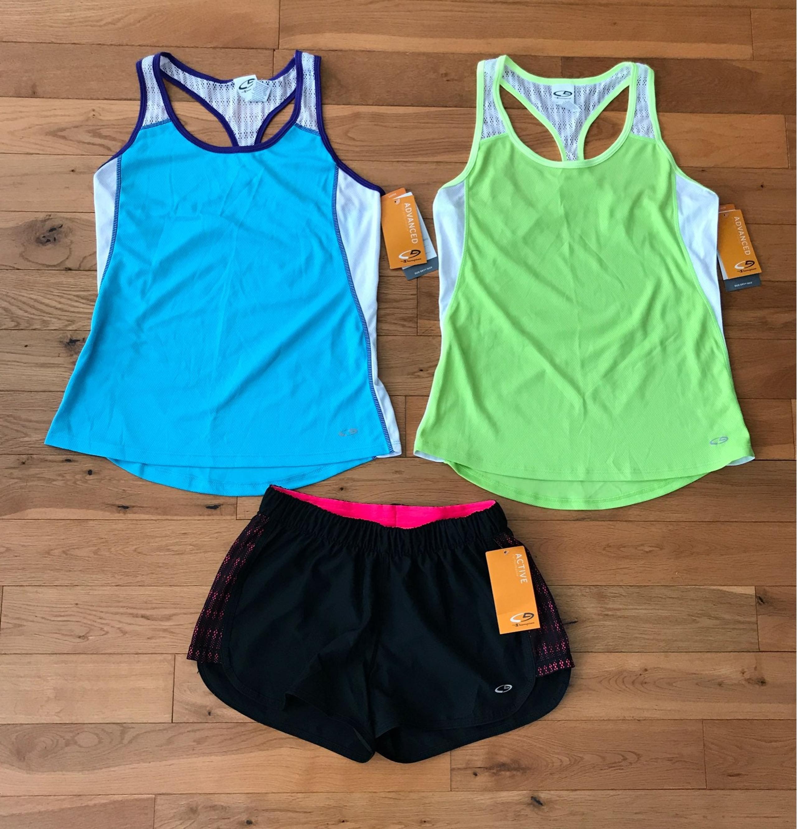 NEW Womens C9 Workout Tanks & Shorts XS