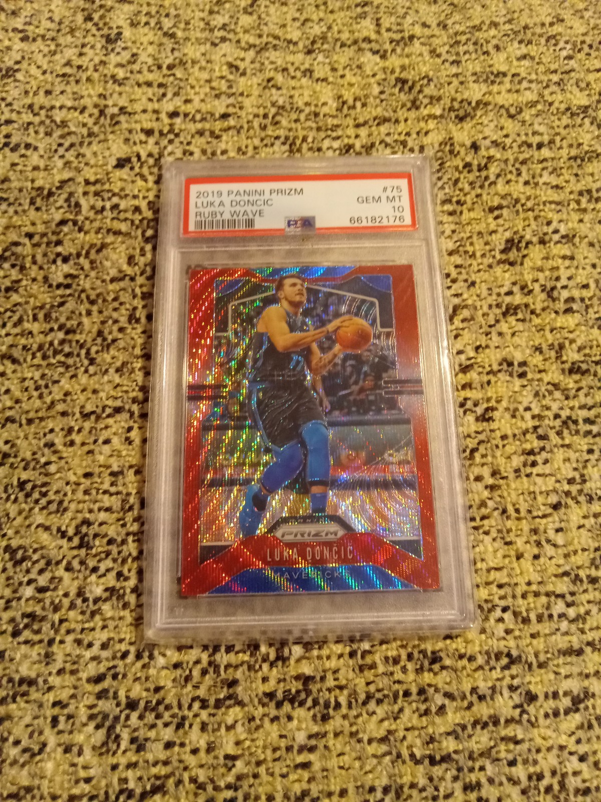 Luka doncic 2019 ruby wave prizm
