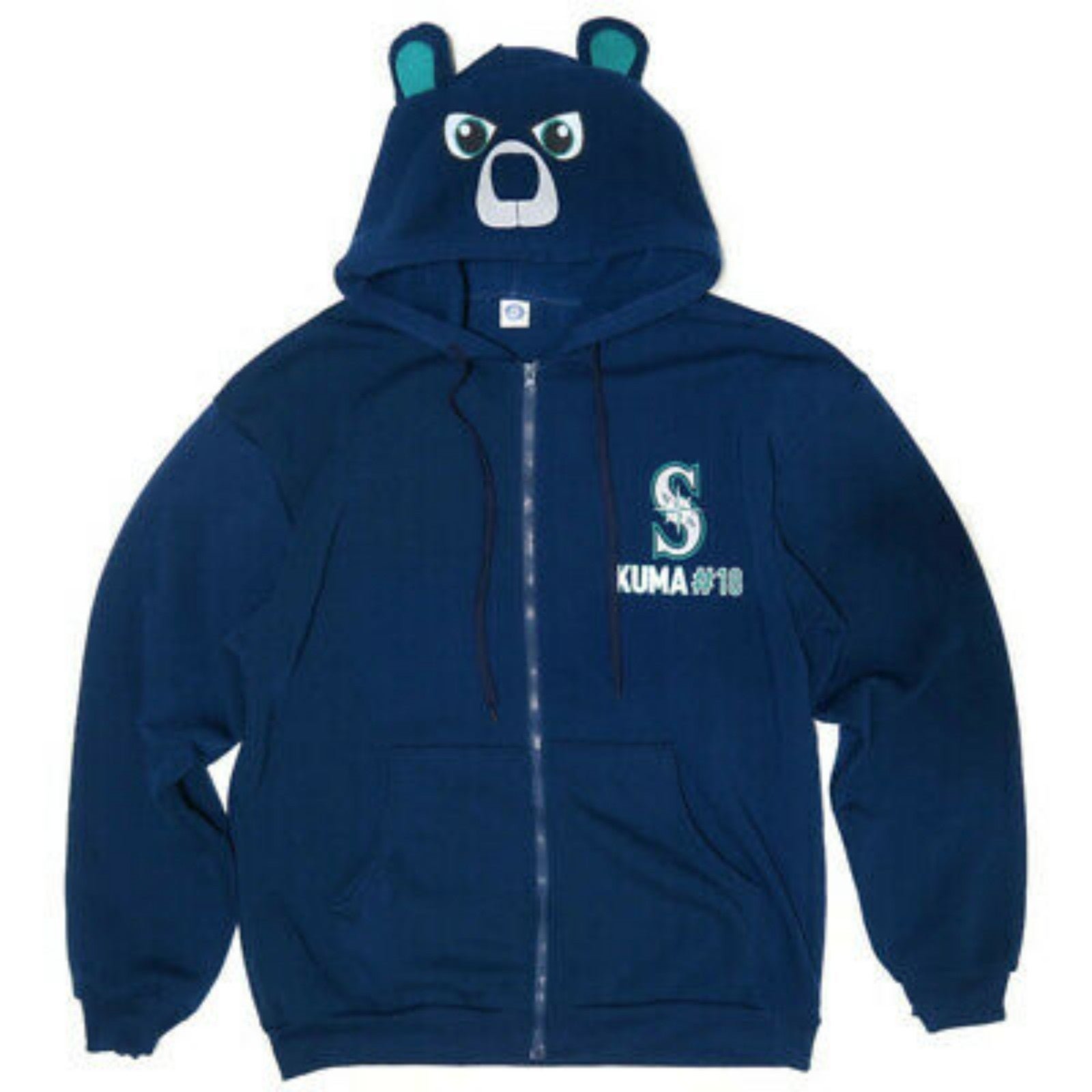 Seattle Mariners SGA Kuma Bear #18 Hoodie