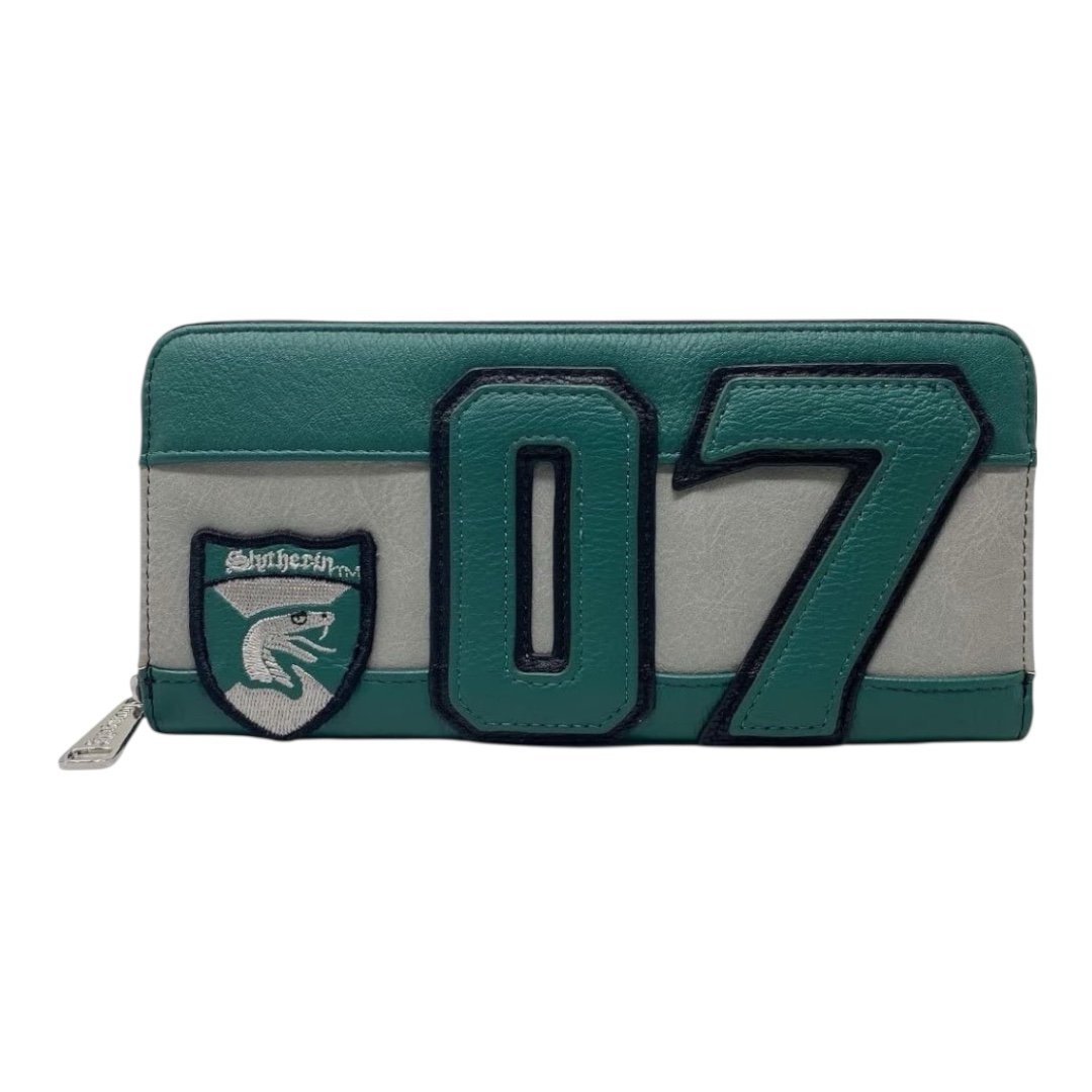 Loungefly x Harry Potter D. Malfoy Slytherin Zip-Around Wallet NWT