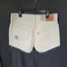 Levi's 501 Ivory White High Waisted Butterfly Print Cut Off Jean Shorts Size 28
