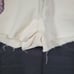 Levi's 501 Ivory White High Waisted Butterfly Print Cut Off Jean Shorts Size 28