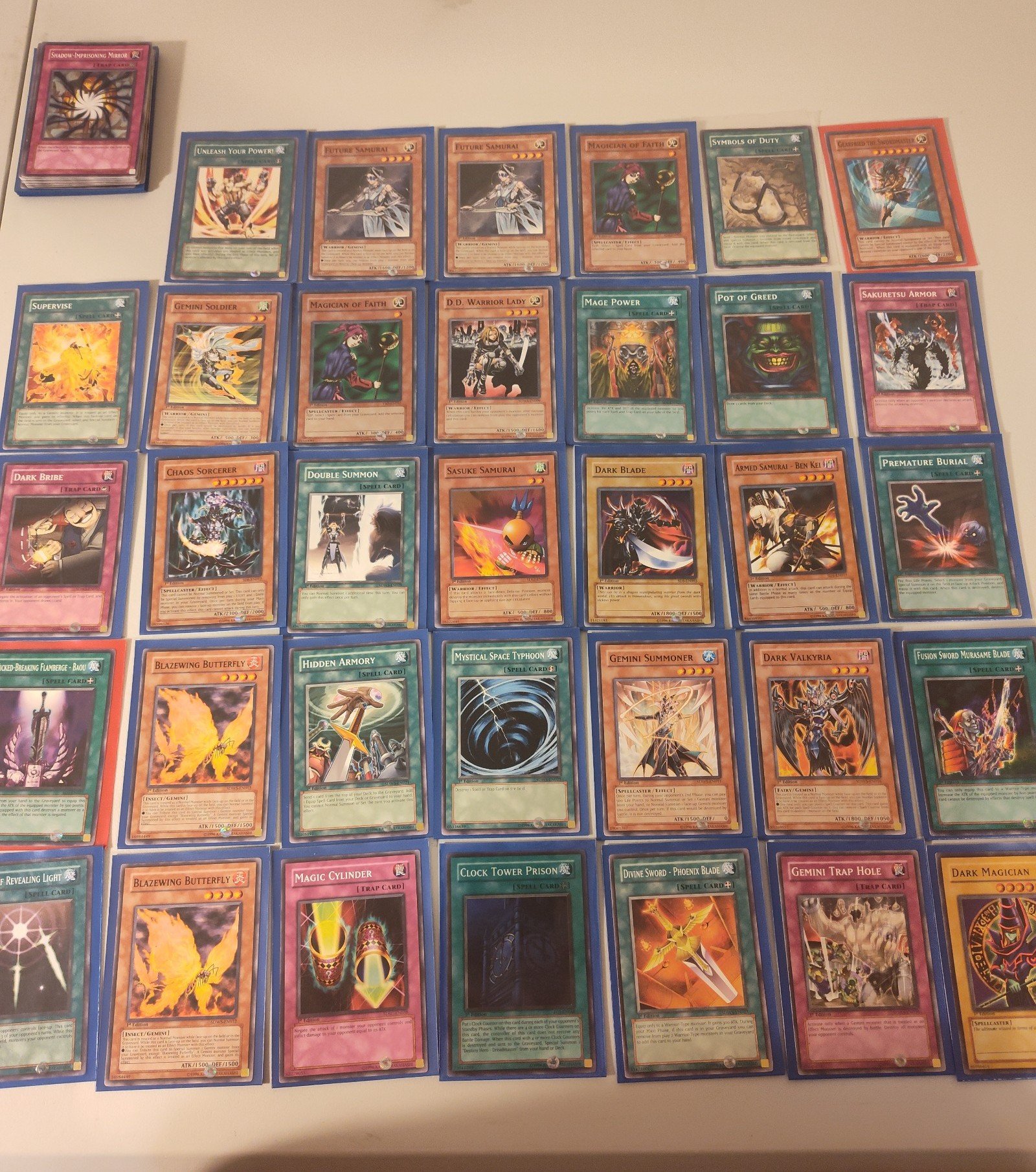 Lot of 1st edition Yu-Gi-Oh cards