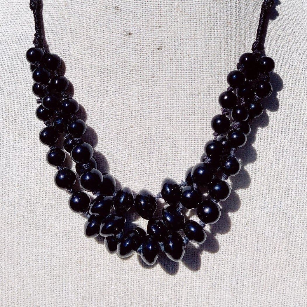 Black onyx necklace