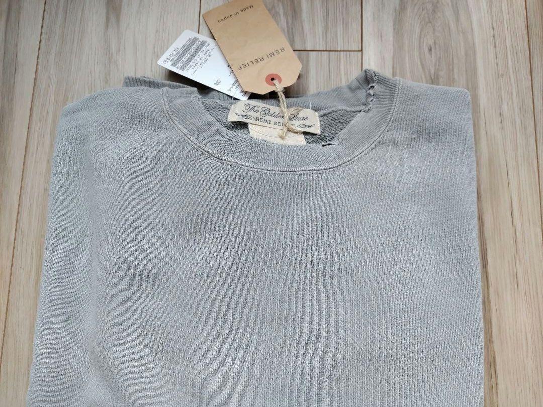 Remi Relief Special Finish Sweat Crew Neck Black – Frans