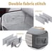 8pack 90l Extra Large Capacity Storage Bins With Clear Window Closet Organize...