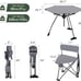 Portable Table & Chairs Camp Set Free Shipping