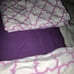 Duvet set full Lavender + fitted sheet + 2 pillow purple LOT 4