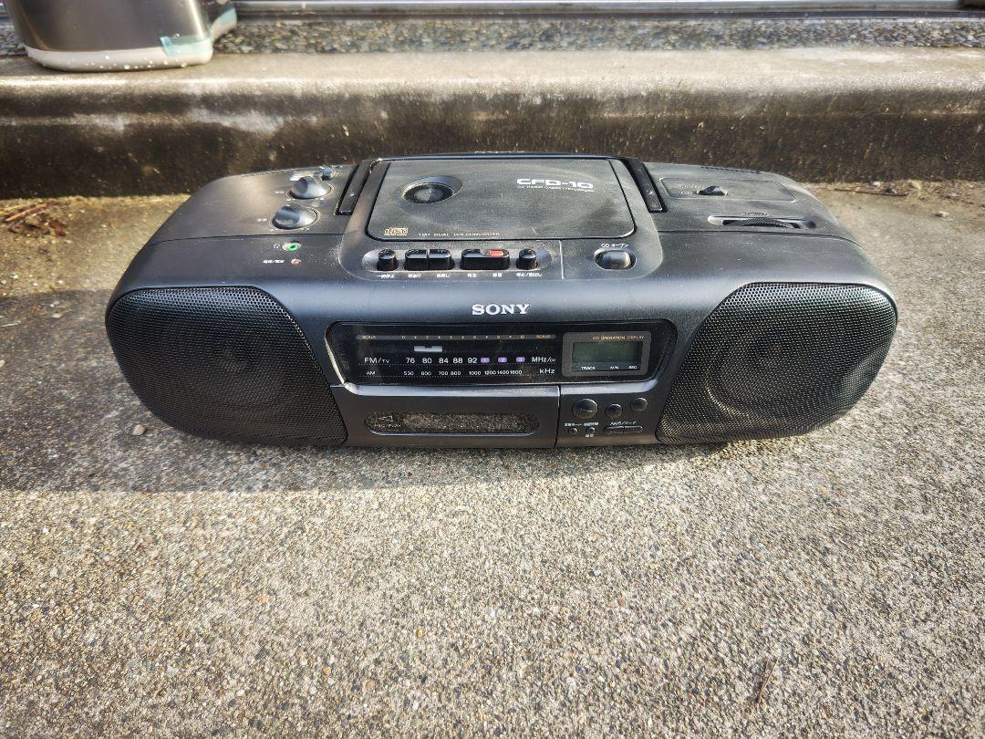 SONY CFD-10 Cassette Player