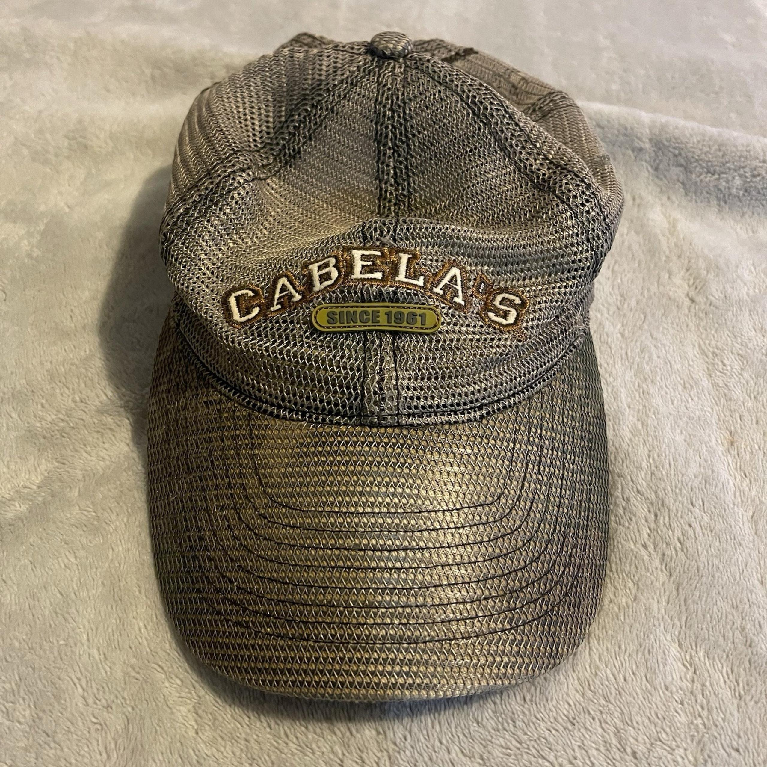 Cabela's Cap Men One Size Hat Camo Snapback Adjustable Hunting Outdoors Workwear
