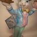 Tophat & tail mad hatter bunny