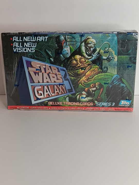 Star Wars Galaxy Series 3 1995 Factory Sealed Trading Card Box. 36 Pack