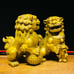 Refined brass Lion ornaments,