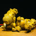 Refined brass Lion ornaments,