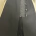 sacai black pleated skirt with front opening and zipper
