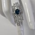 Sterling Silver 925 Art Deco Design Ring