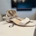 Leather white sandals handmade Ukraine MLux