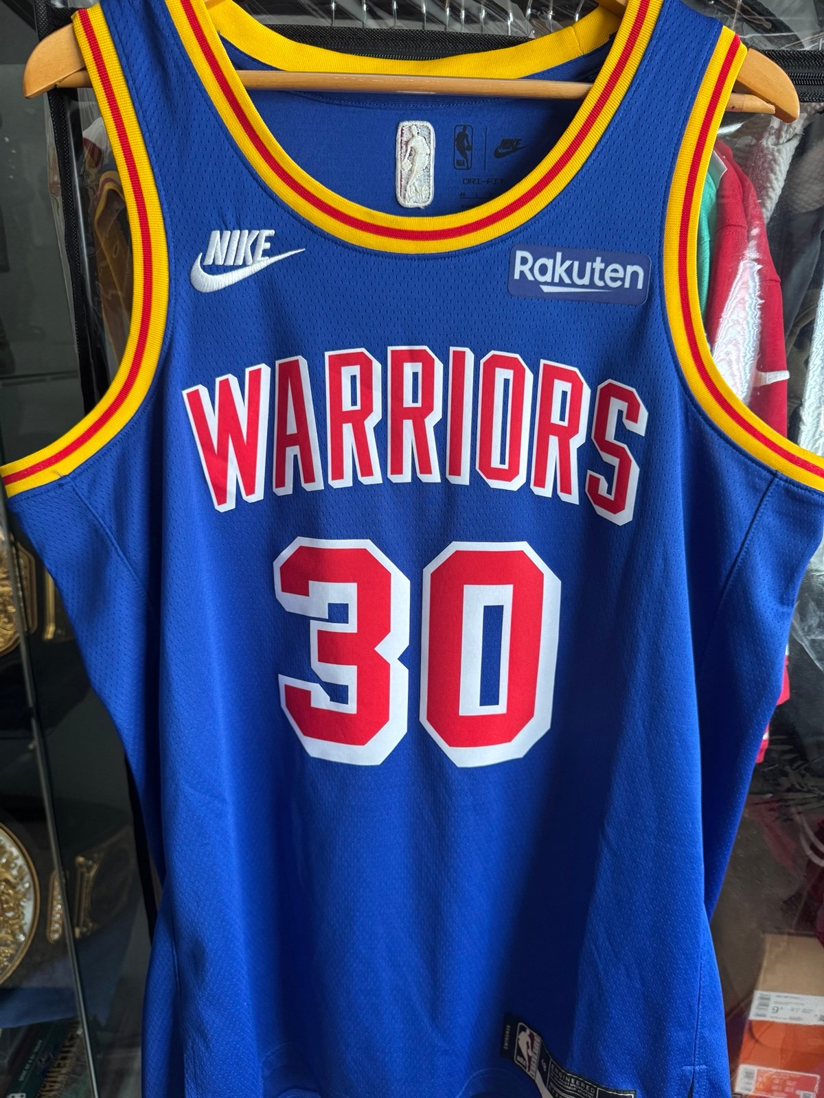 NWT Golden State Warriors Stephen Curry Origins HWC Jersey Size L 2021-2022