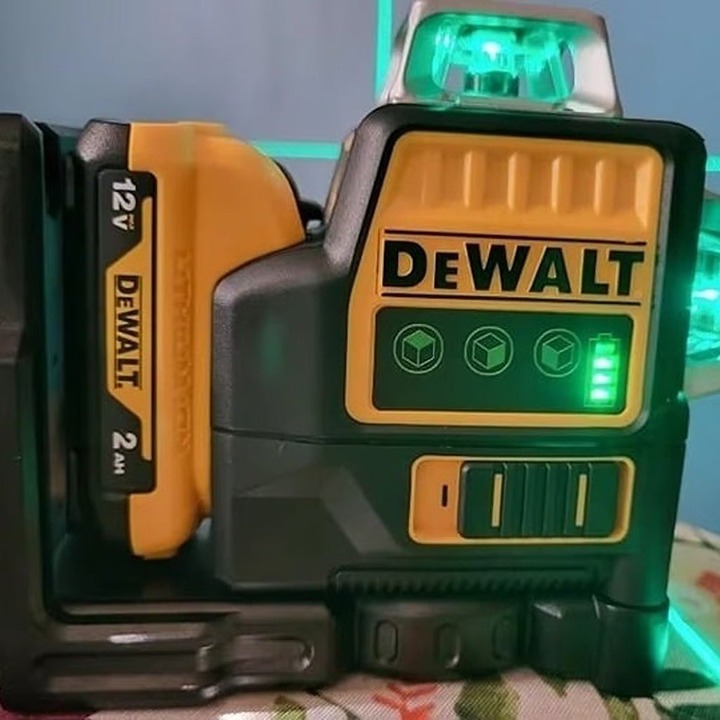 Dewalt DW089LG 3 Sides*360 Degree Vertical 12V Lithium Battery 12 Lines Laser