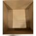 Mackenzie Childs Empty Gift Box Courtly Check 15 x 15 X 9 with Tissue Paper