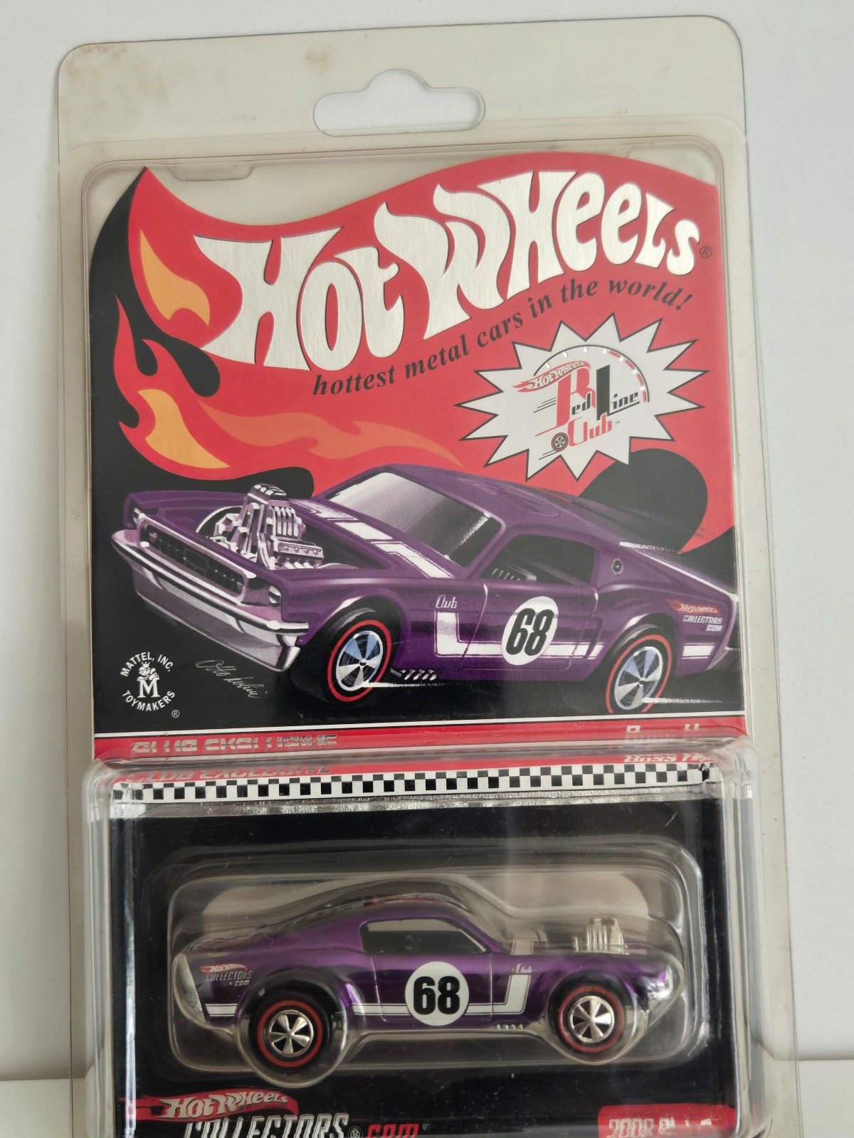 Hot Wheels RLC membership Boss Hoss Mustang