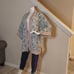 MAX STUDIO WOMEN'S BOHEMIAN CARDIGAN SIZE LARGE