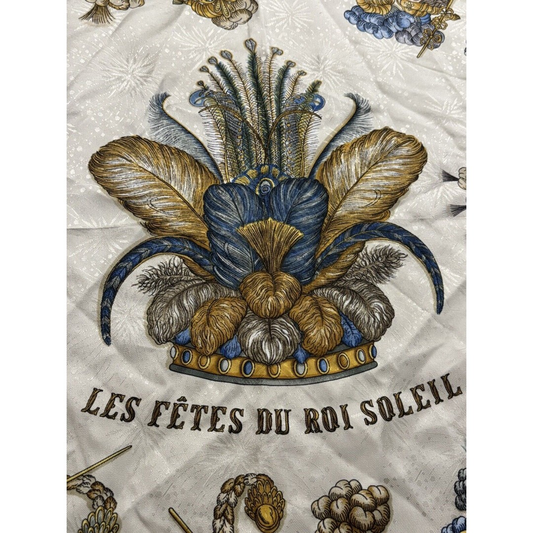 エルメス スカーフ カレ90 LES FETES DU ROI SOLEIL