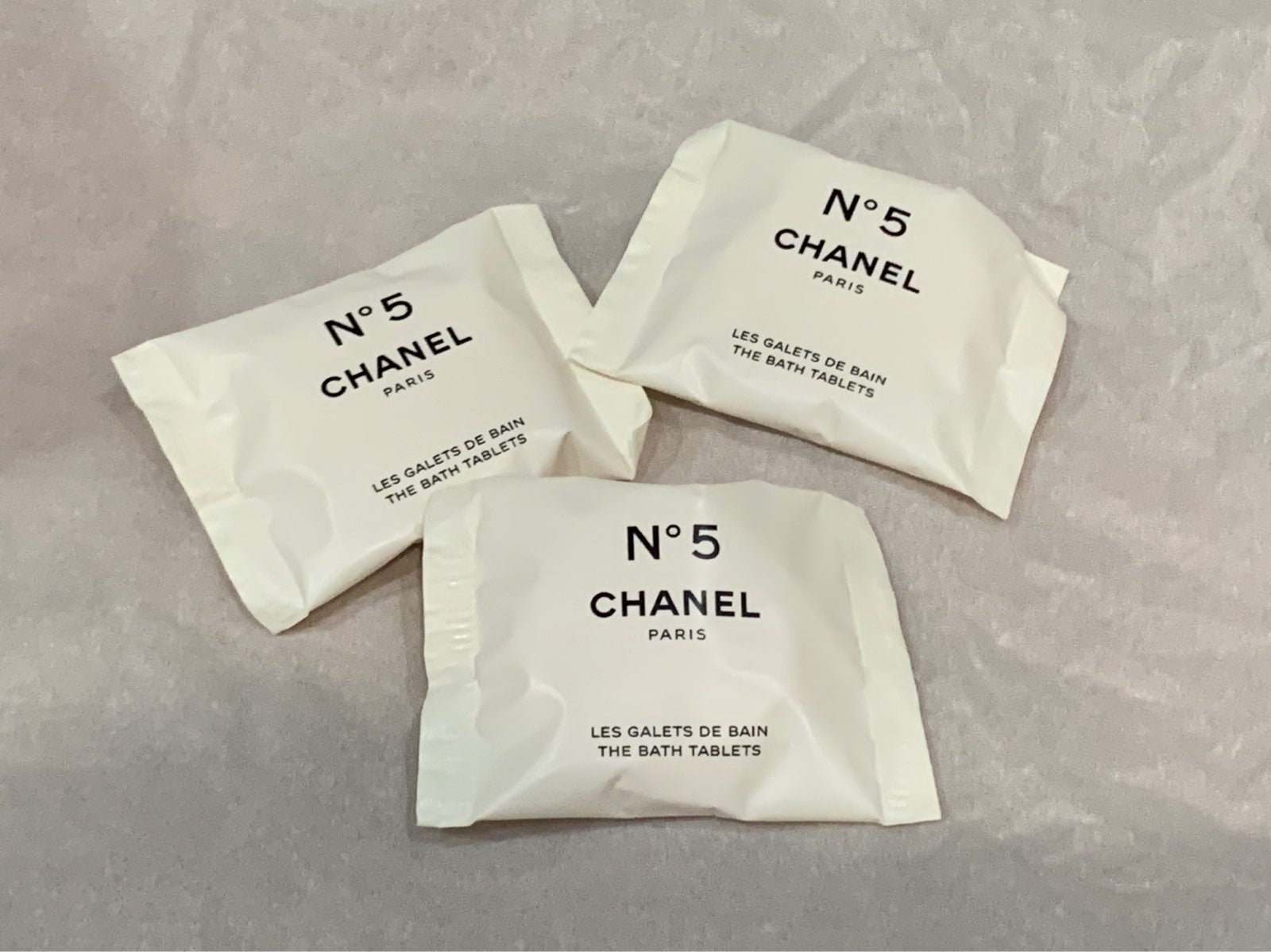 Chanel No. 5 three Bath Tablets