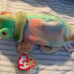 Rare Ty Beanie Baby - RAINBOW the Chameleon