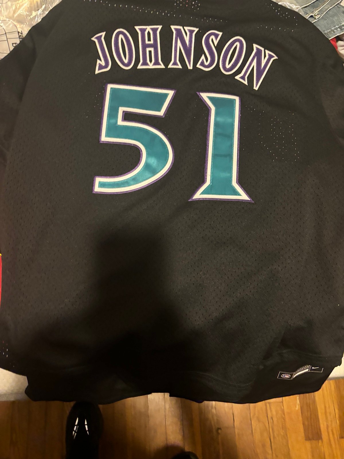 Randy Johnson arizona diamondback jersey ‘’99